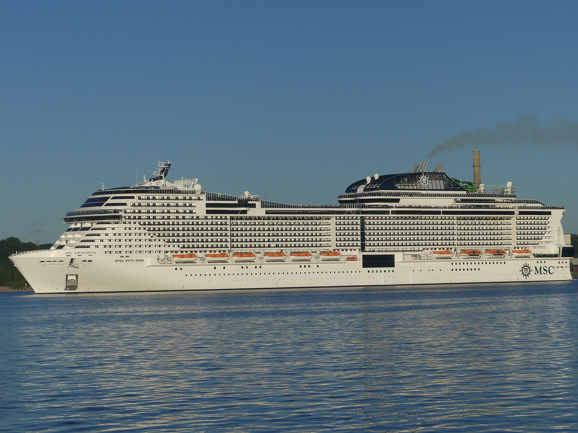 Лайнер MSC Grandiosa
