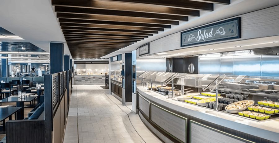 Ресторан на борту MSC Grandiosa